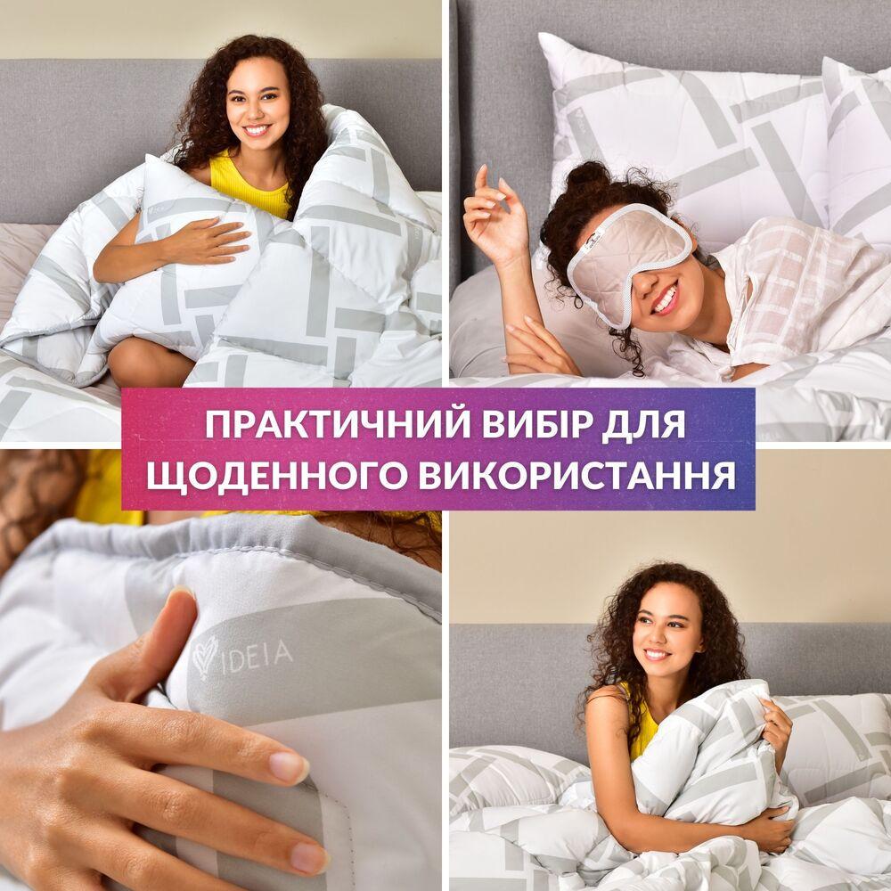 Одеяло IDEIA Elegantly искусственный пух евро 200х220 см/ подушки 50х70 см 2 шт. (8-35565) - фото 9 Одеяло IDEIA Elegantly искусственный пух евро 200х220 см/ подушки 50х70 см 2 шт. (8-35565) - фото 9