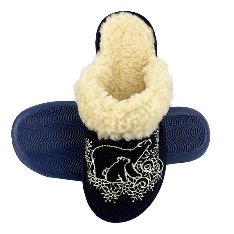 Тапочки комнатные женские 278-1 р. 39 25-25,5 см Темно-синий