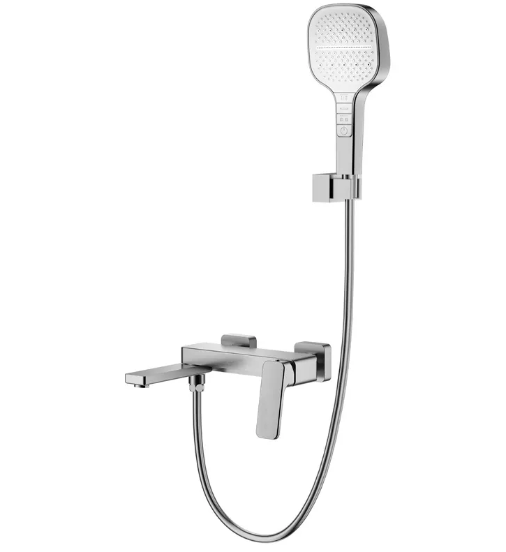 Змішувач для ванни з коротким виливом KOER KB-41037-01 Хром (KR6004)