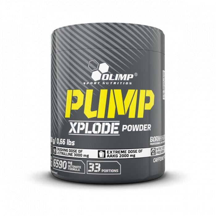 Передтренувальний комплекс без кофеїну з цитруліном Olimp Pump Xplode Powder 300 г Кола