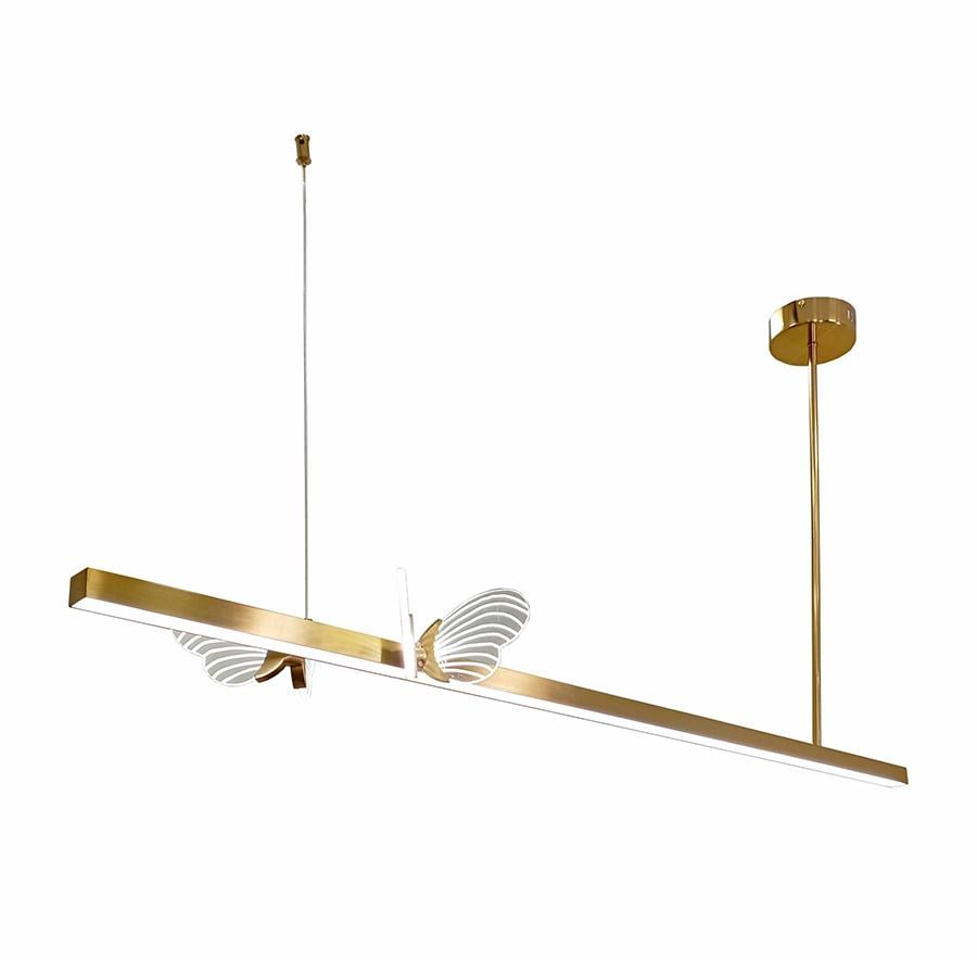 Люстра потолочная Levistella 918VP106 BRZ металлическая 1200х970 мм Бронзовый (106-16-LVS3846)