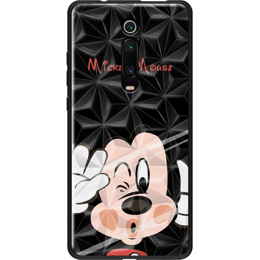 Чехол BoxFace Xiaomi Mi 9T / Mi 9T Pro Mister M Черный силикон с призмой (37376-cc58-37866)