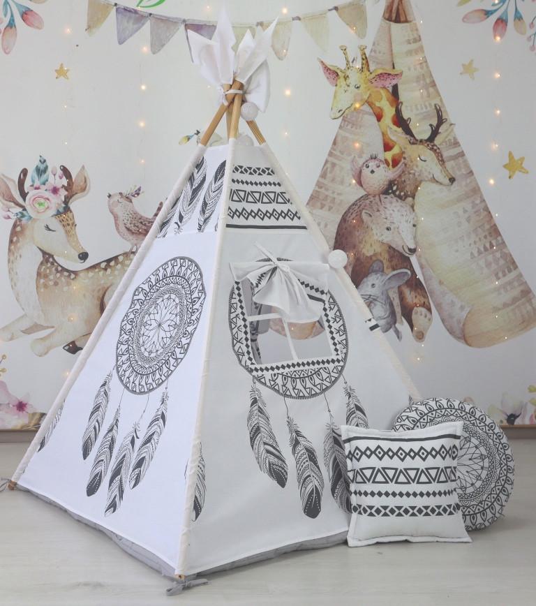 Вігвам для дітей Альбатрос із матрацом і подушками - фото 8 Вігвам для дітей Альбатрос із матрацом і подушками - фото 8