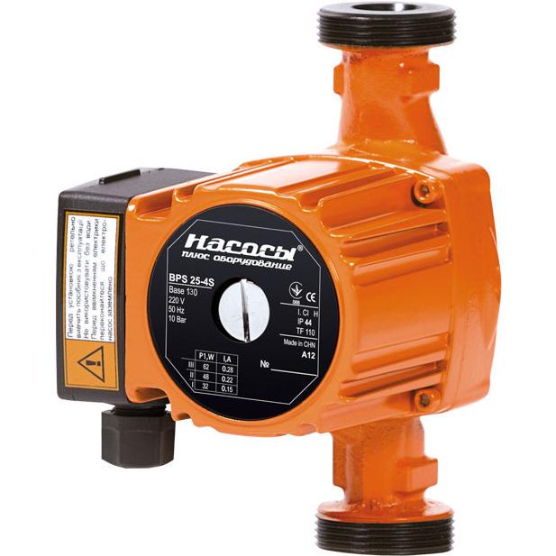 Циркуляционный насос NPO BPS 25-4S-130 и гайки Hmax 5,1 м Qmax 42 л/мин 62 Вт