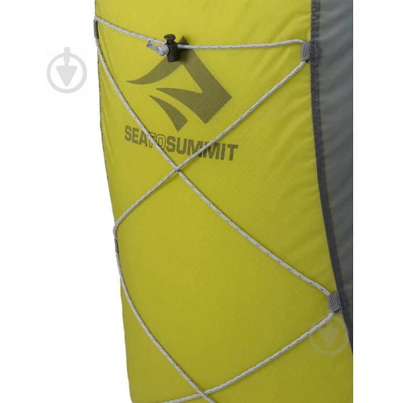 Рюкзак Sea To Summit Ultra-Sil Dry Day Pack 22 л Сірий-Салатовий - фото 3