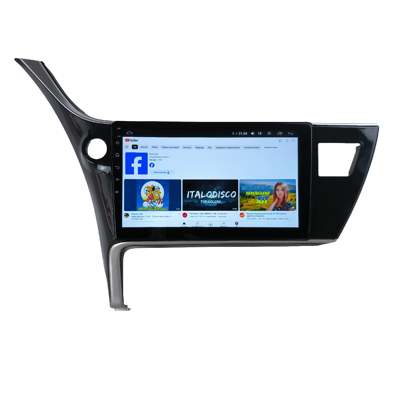 Автомагнитола для Toyota Corolla/Auris 2017-2018 7862 8 ядер/4G/DSP/CarPlay/Android/QLED (М-Ткр1-10-Т6)