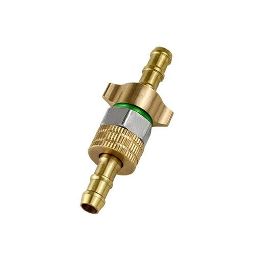 Штуцер M14x1.5 ялинка шестигранний латунний під шланг 8,5 мм (1611-02b49)