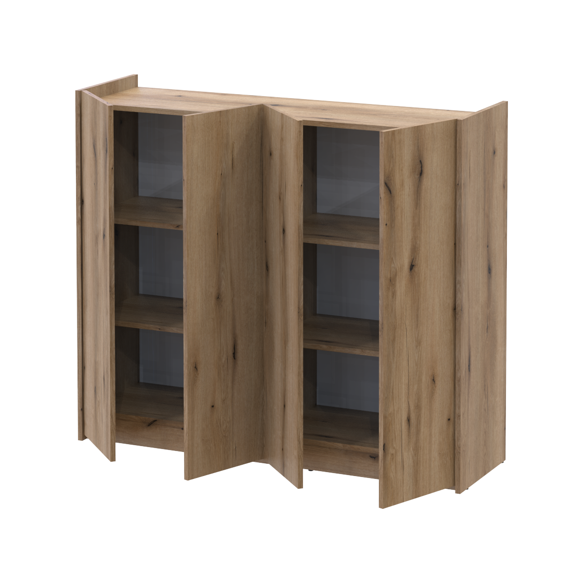 Полиці до тумби Doros Кассель 2 шт. 61,5х34,5х1,6 см Дуб Евок (41516222) - фото 5 Полиці до тумби Doros Кассель 2 шт. 61,5х34,5х1,6 см Дуб Евок (41516222) - фото 5