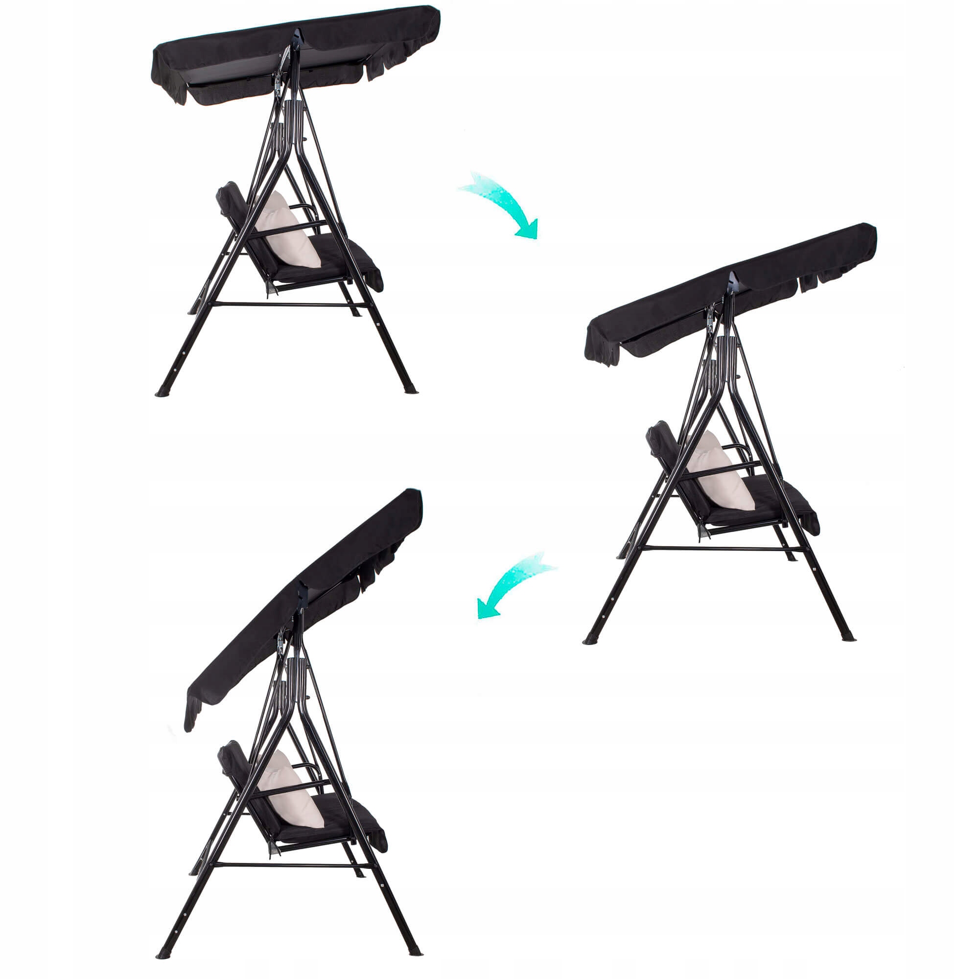 Гойдалка садова Springos Luna з навісом 150x170 см (GS0014) - фото 13 Гойдалка садова Springos Luna з навісом 150x170 см (GS0014) - фото 13