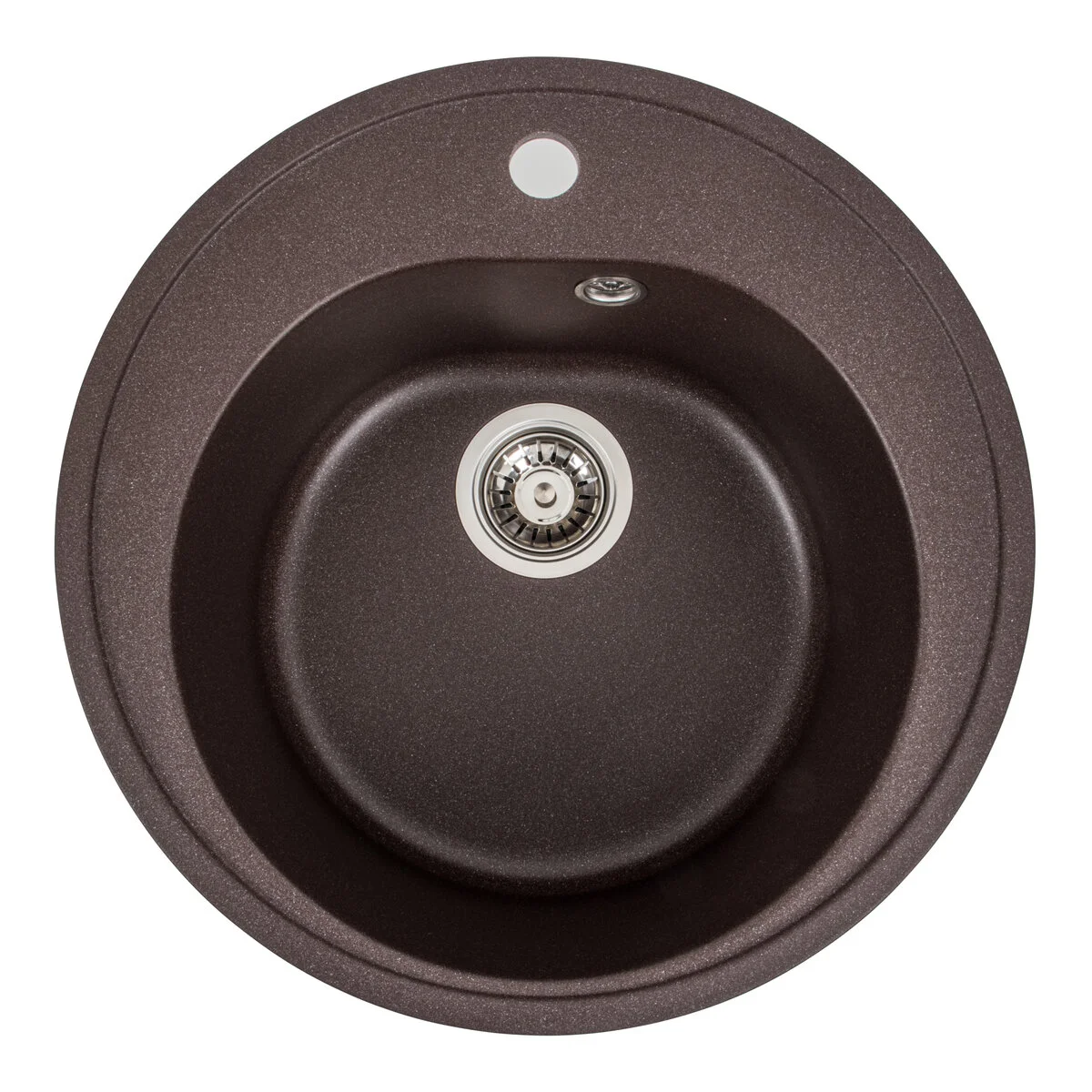 Мойка для кухни гранитная Platinum 510 Luna Мокко матовый (SP000025058)