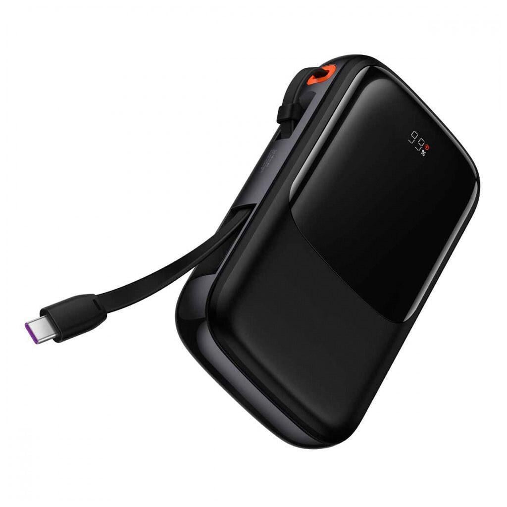 Внешний аккумулятор BASEUS Qpow BS-P1001L 10000mAh 15W с быстрой зарядкой Черный Внешний аккумулятор BASEUS Qpow BS-P1001L 10000mAh 15W с быстрой зарядкой Черный