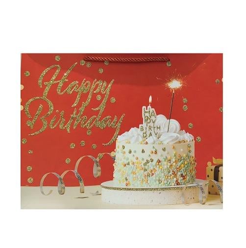 Подарунковий пакет Stenson R32952-L Happy birthday