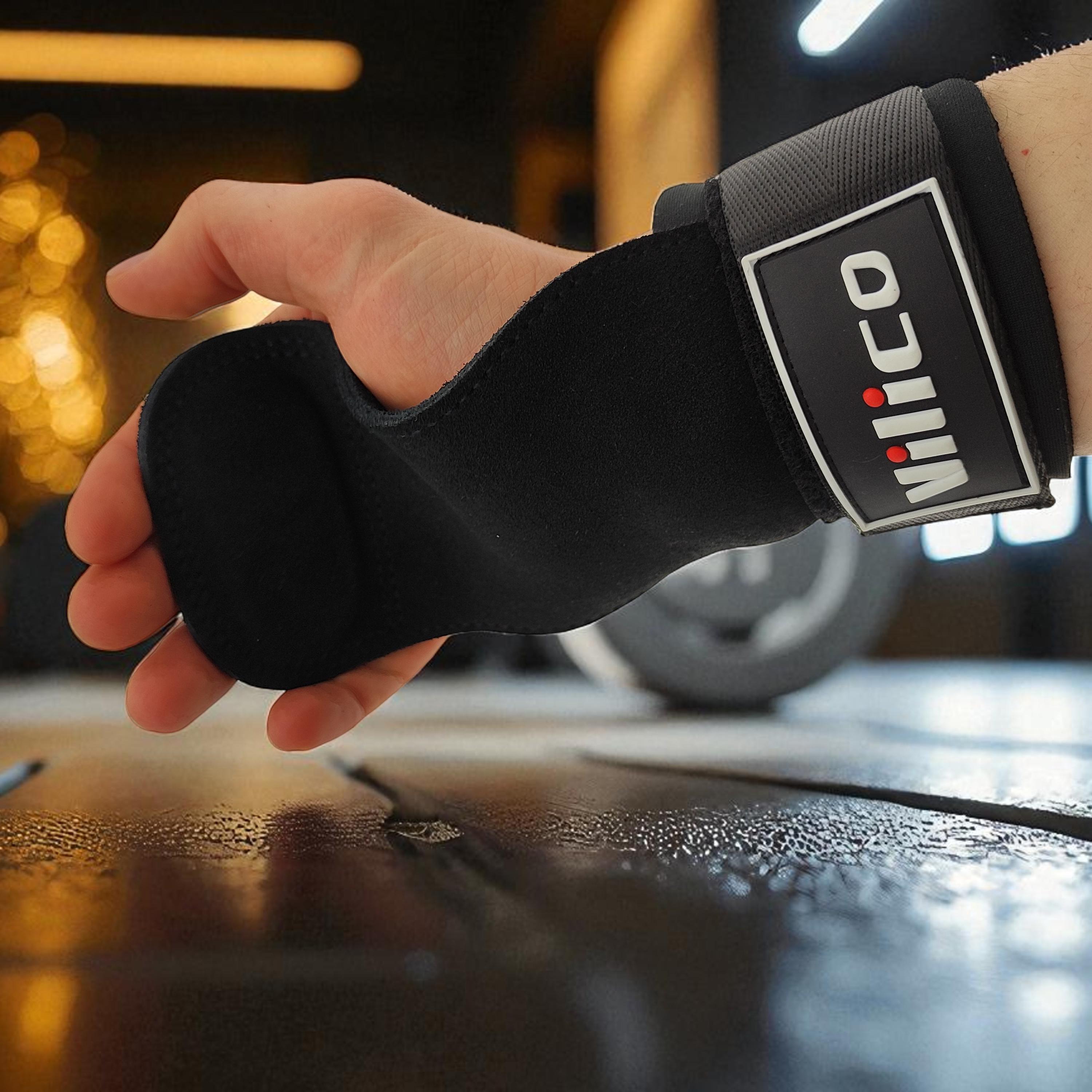 Накладки гімнастичні на руки Vilico шкіряні Чорний (64_3_0_1) - фото 15 Накладки гімнастичні на руки Vilico шкіряні Чорний (64_3_0_1) - фото 15