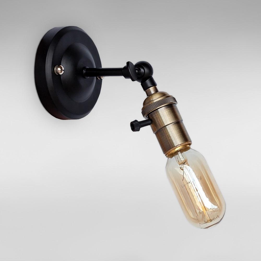 Светильник/бра настенный Light House LS-18726-1 Черный/Cтарая бронза