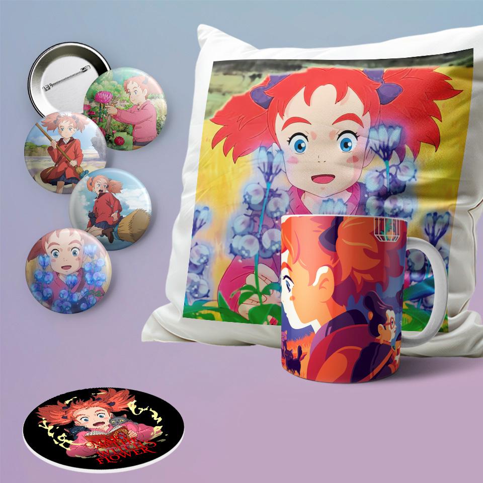 Подарочный набор Mary and the Witch's Flower аниме бокс