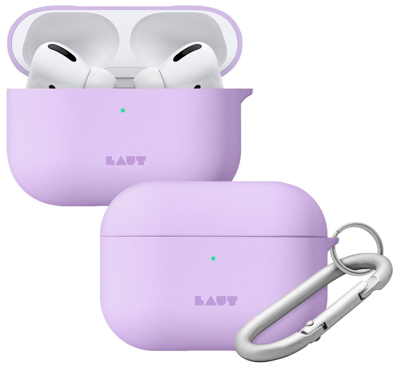 Силиконовый чехол для наушников Laut Huex Pastels for AirPods Pro, Lilu (L_APP_HXP_PU)