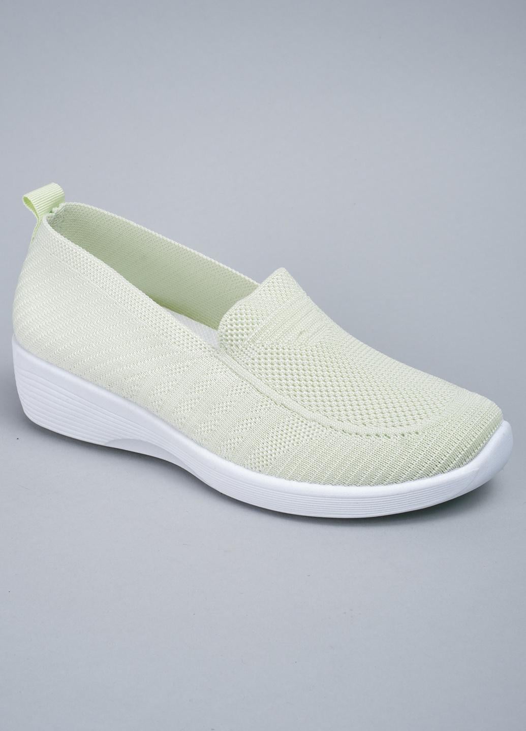 Слипоны женские Power KJ15 р. 37 Зеленый (343463_37)