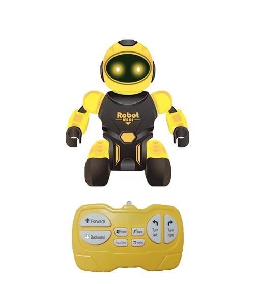 Робот FUNNY BOX Mini Robot многофункциональный робот на радиоуправлении Желтый (SUN4834)