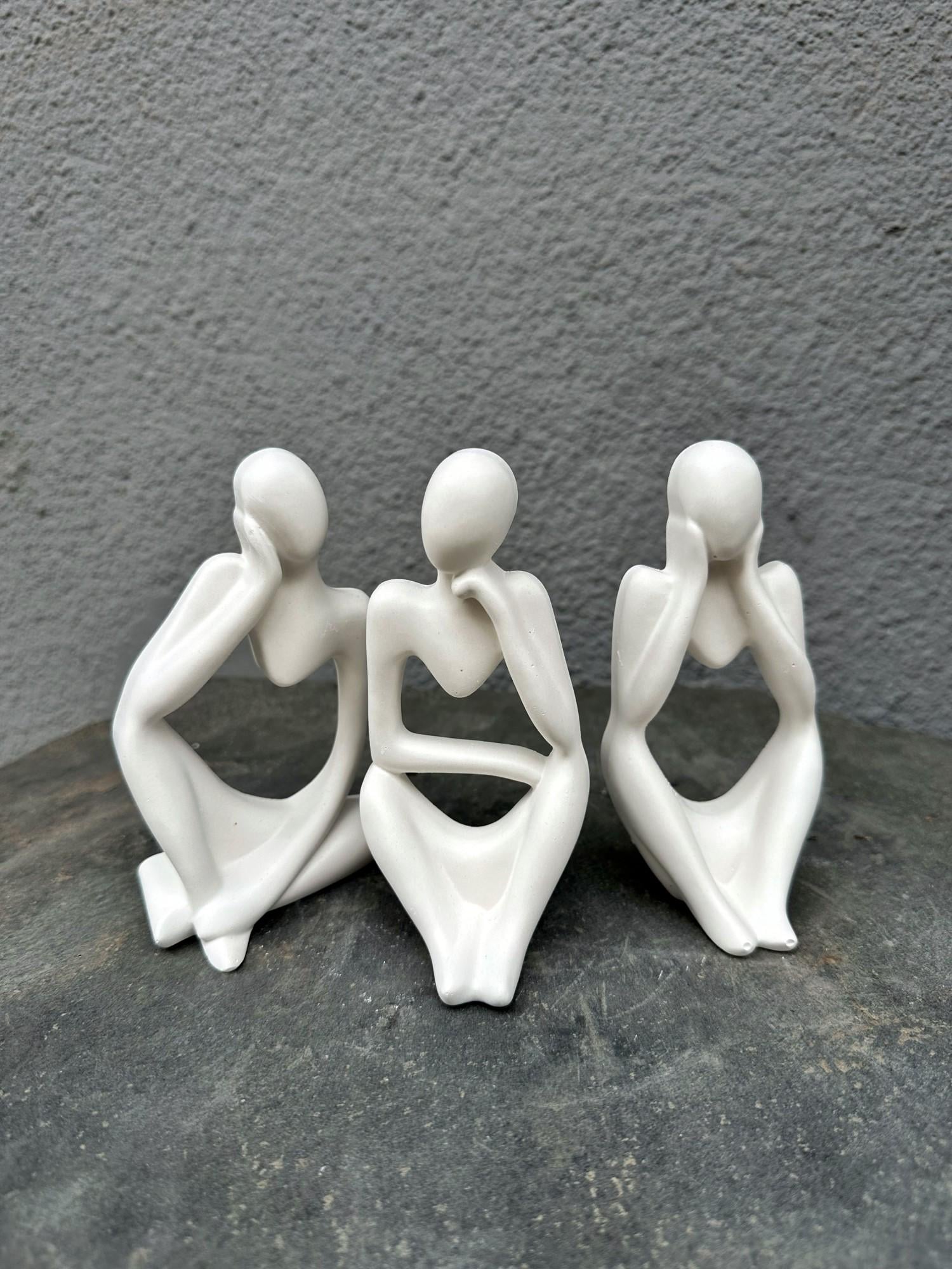 Кашпо Человечки 3 шт. 13х7 см (12254)