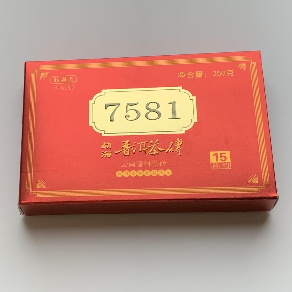 Чай Шу пуэр 7581 подарочный 250 г Чай Шу пуэр 7581 подарочный 250 г