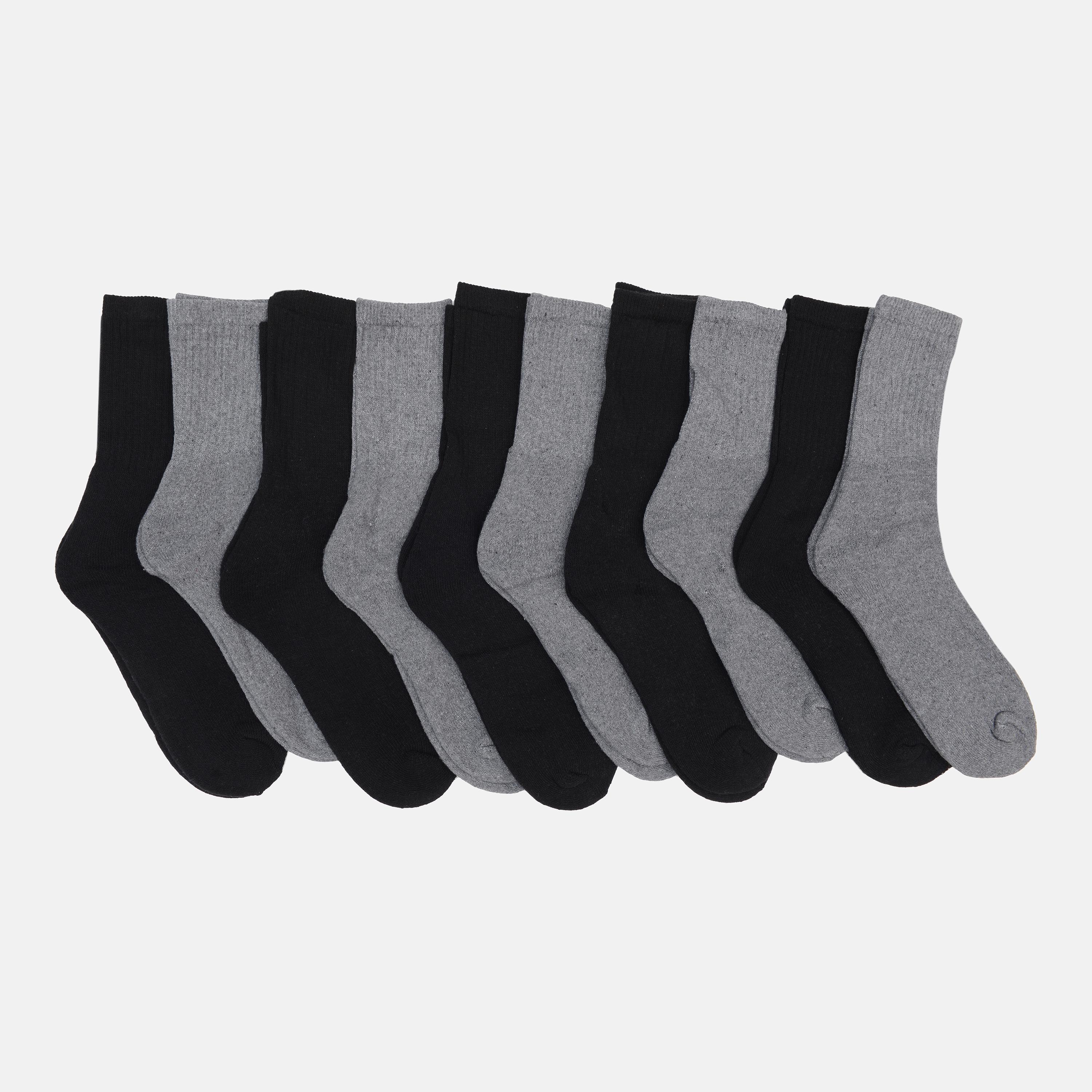 Шкарпетки C&A 10 пар р. 39-42 Темно-сірий (9517779440220)