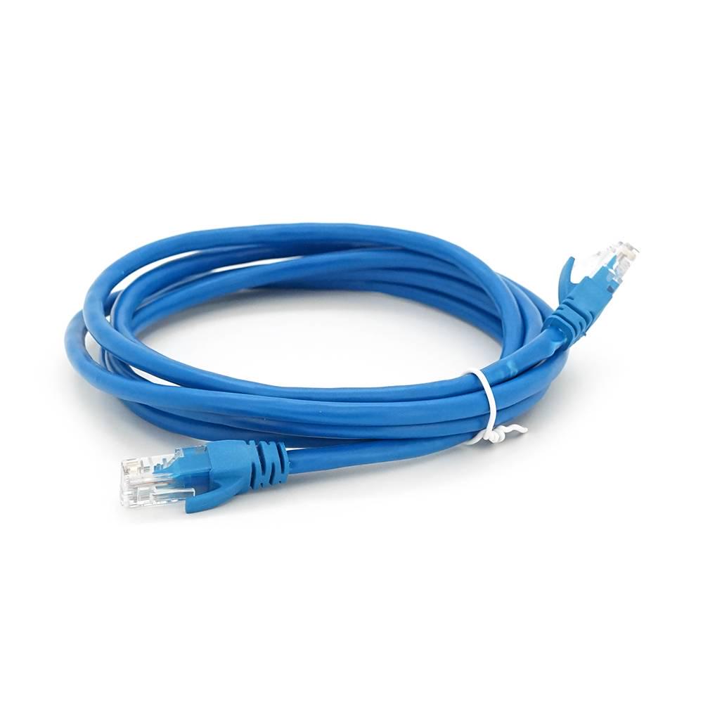 Патч-корд литой Ritar UTP RJ45 Cat.6 2 м Cu мідь Синій Патч-корд литой Ritar UTP RJ45 Cat.6 2 м Cu мідь Синій