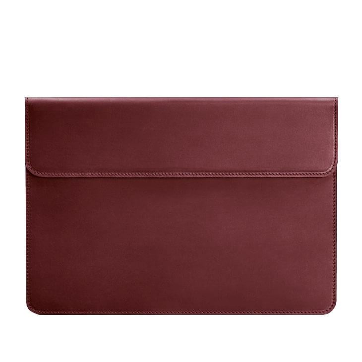 Чехол-конверт кожаный на магнитах для MacBook 13" Crazy Horse Бордовый (A-027171) Чехол-конверт кожаный на магнитах для MacBook 13" Crazy Horse Бордовый (A-027171)