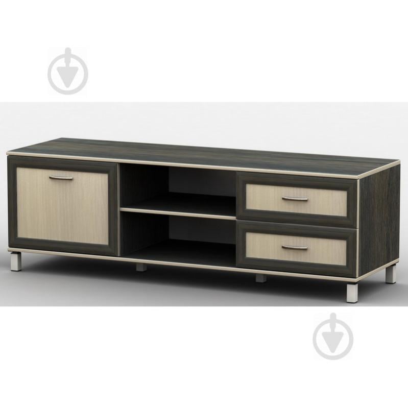 Тумба под телевизор Тиса Мебель ТВ-205 Венге Дуб молочный Тумба под телевизор Тиса Мебель ТВ-205 Венге Дуб молочный