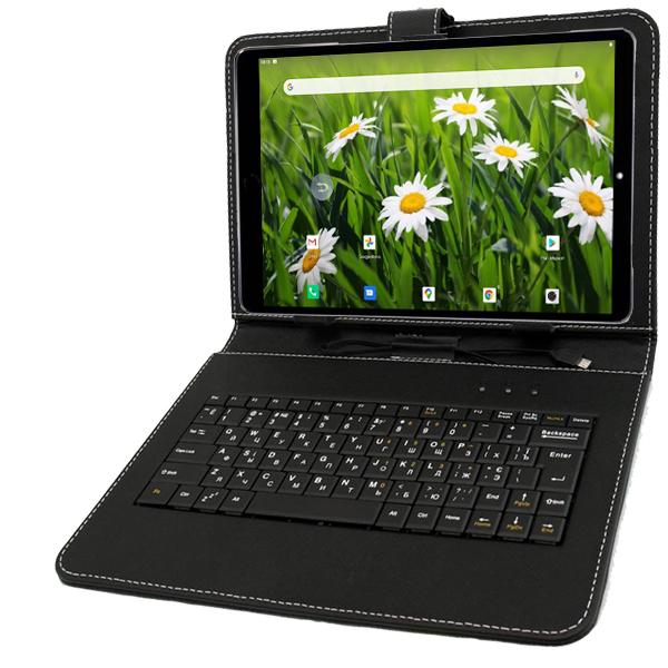 Планшет-телефон Adronix MT Pad 464 LTE 4GB/64GB IPS 10/1'' с чехлом-клавиатурой Black (24980436)