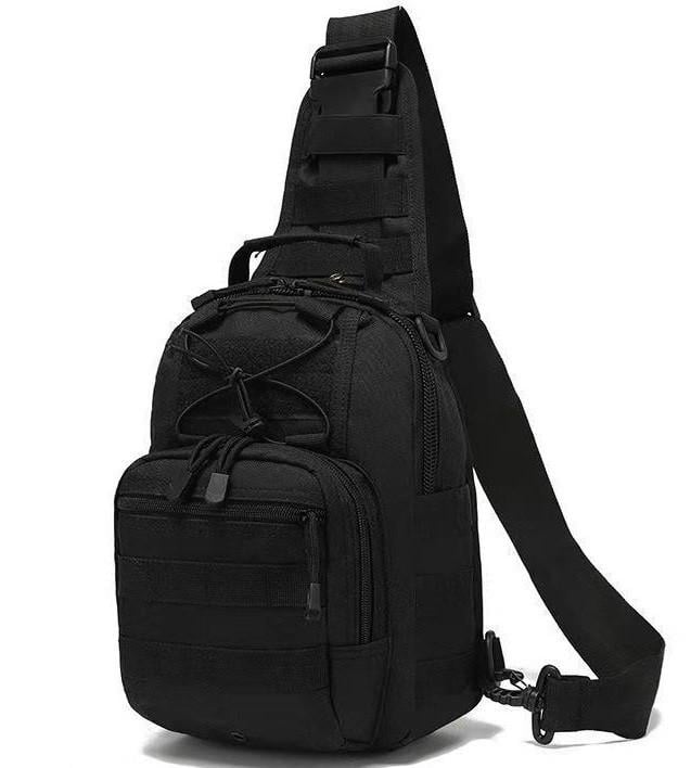 Сумка тактическая через плечо A74 5 л Black