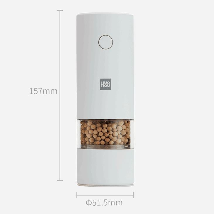 Мельница электрическая для специй HuoHou Electric Grinder White (HU0142) - фото 3