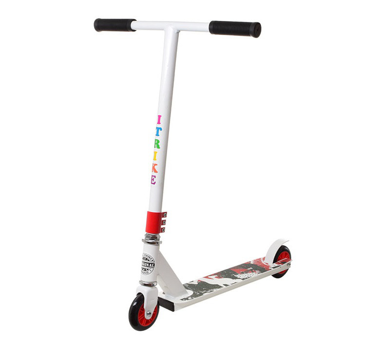 Самокат трюковой Itrike Белый (2T1092) Самокат трюковой Itrike Белый (2T1092)