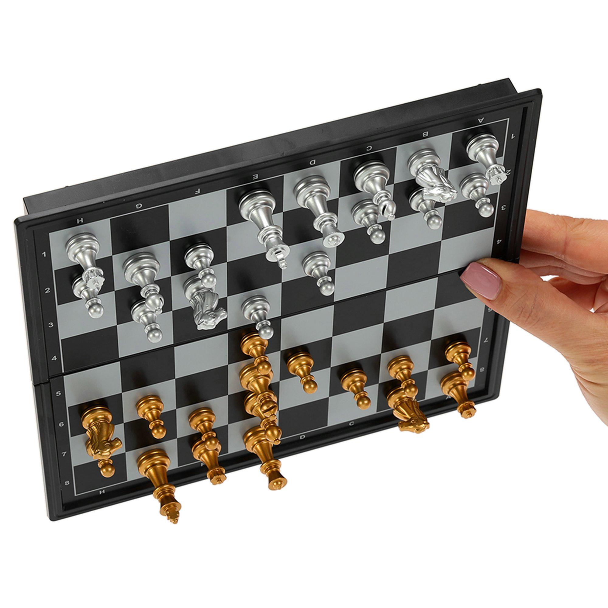 Шахи дорожні BEAR CARD 2012A пластикові на магнітах 20х20х3,5 см (2012A) - фото 4 Шахи дорожні BEAR CARD 2012A пластикові на магнітах 20х20х3,5 см (2012A) - фото 4