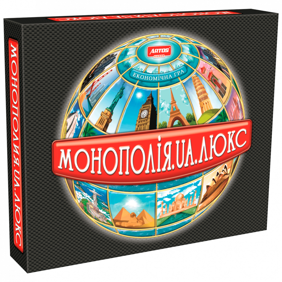 Настільна гра дитяча ARTOS GAMES Монополія люкс 0260 від 8 років (RLT12862)