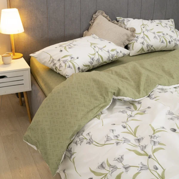 Комплект постільної білизни Viluta ранфорс євро (24277.3) - фото 8 Комплект постільної білизни Viluta ранфорс євро (24277.3) - фото 8