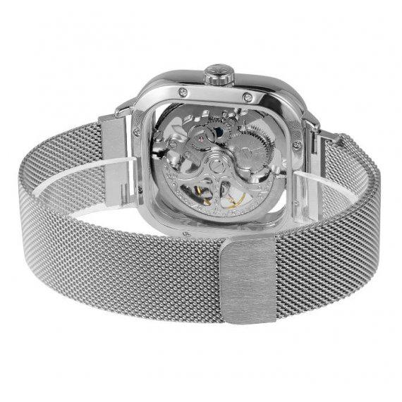 Наручные часы женские механические Forsining Eagle II со стальным корпусом Silver (99-96-1105) - фото 7 Наручные часы женские механические Forsining Eagle II со стальным корпусом Silver (99-96-1105) - фото 7