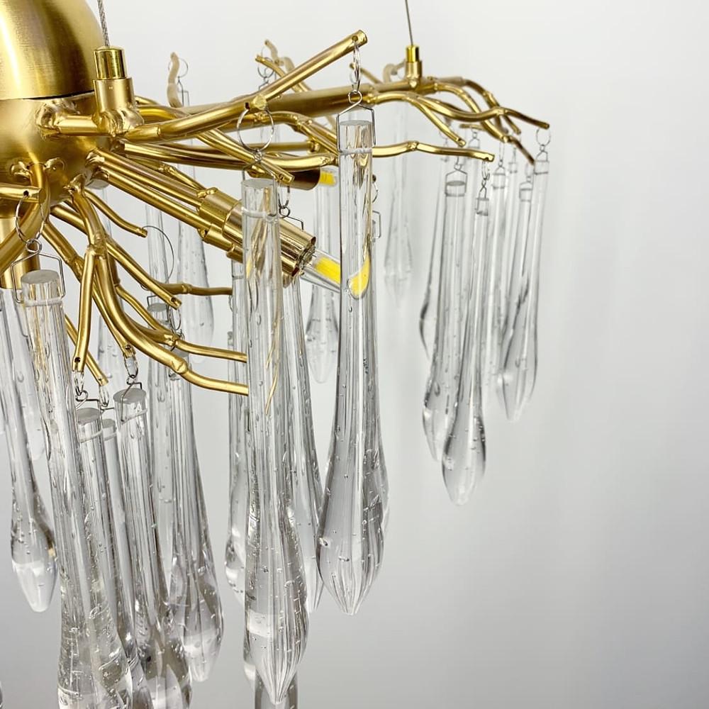 Люстра видовжена Empire Aqua 120 см (MD 5011-L1200 GD) - фото 7 Люстра видовжена Empire Aqua 120 см (MD 5011-L1200 GD) - фото 7