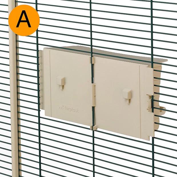 Вольєр вуличний Nota L для дрібних птахів (56118517) - фото 3 Вольєр вуличний Nota L для дрібних птахів (56118517) - фото 3