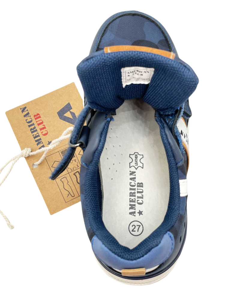 Кросівки для хлопчиків American Club XD130-24/34 р. 34 Темно-синій - фото 2 Кросівки для хлопчиків American Club XD130-24/34 р. 34 Темно-синій - фото 2