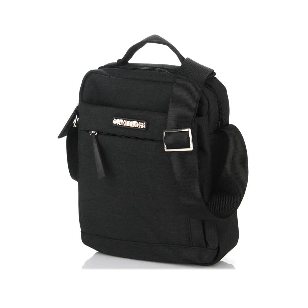 Сумка мужская Gutierrez 20х7х26 см Black (118764)