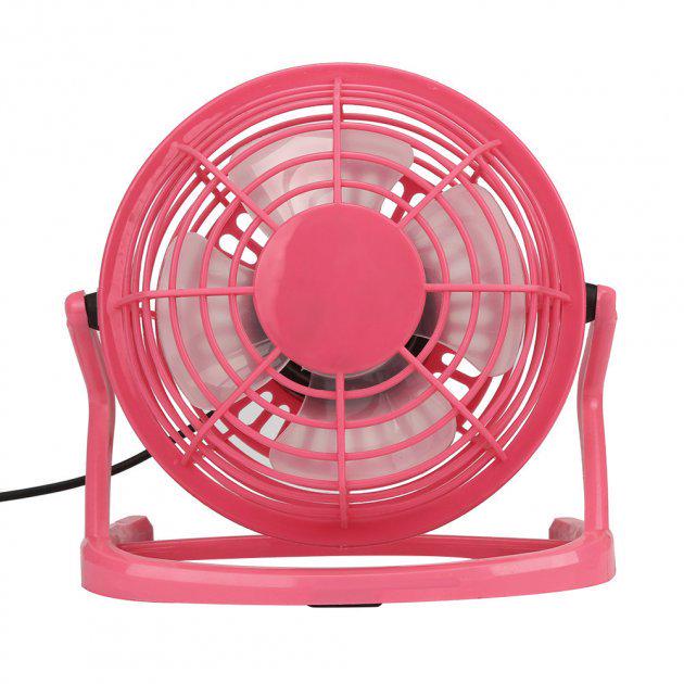 Портативный вентилятор USB FANP CD-816 Розовый