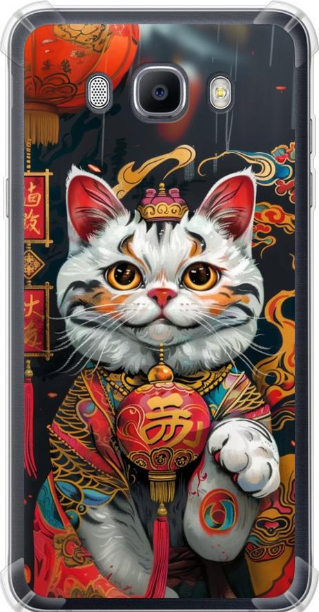 Чехол на Samsung Galaxy J7 (2016) J710F China Cat v2 (6135sp-263-42517) Чехол на Samsung Galaxy J7 (2016) J710F China Cat v2 (6135sp-263-42517)