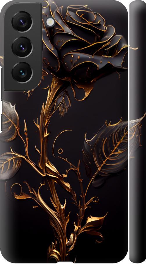 Чехол на Samsung Galaxy S22 Роза 3 (5552m-2494-42517)