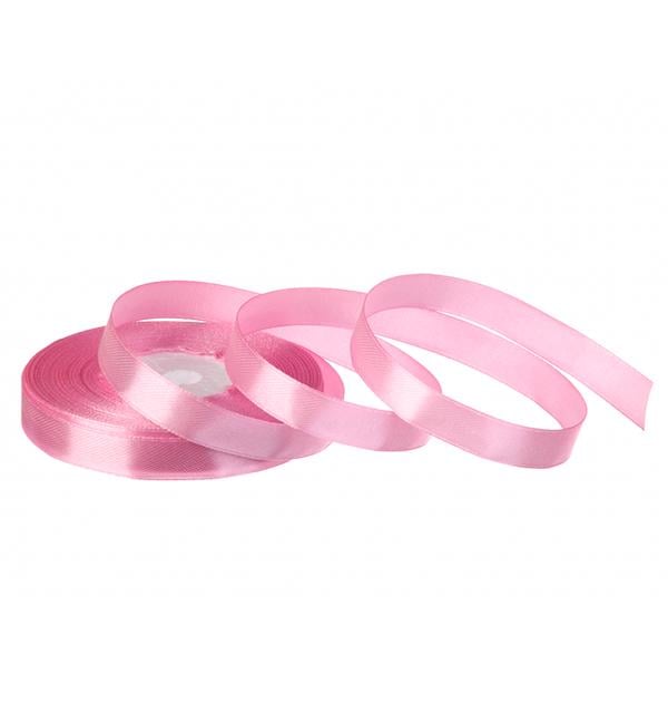 Лента атласная 1,2 см/23 м Розовый (169)