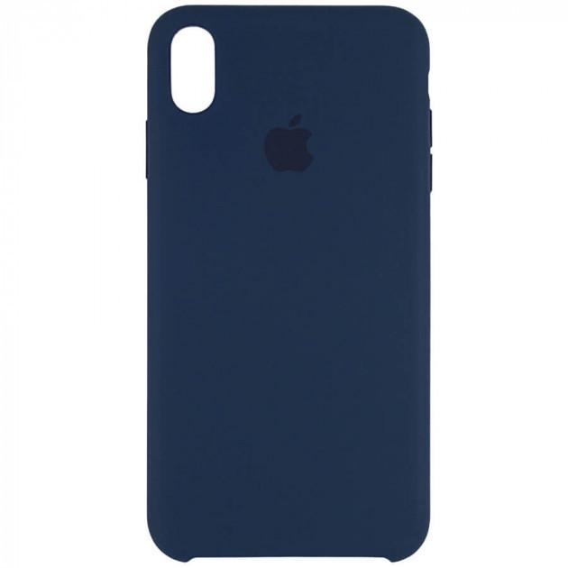 Чехол-накладка Apple Silicone Case for iPhone Xs Max, Cosmos Blue (HC)