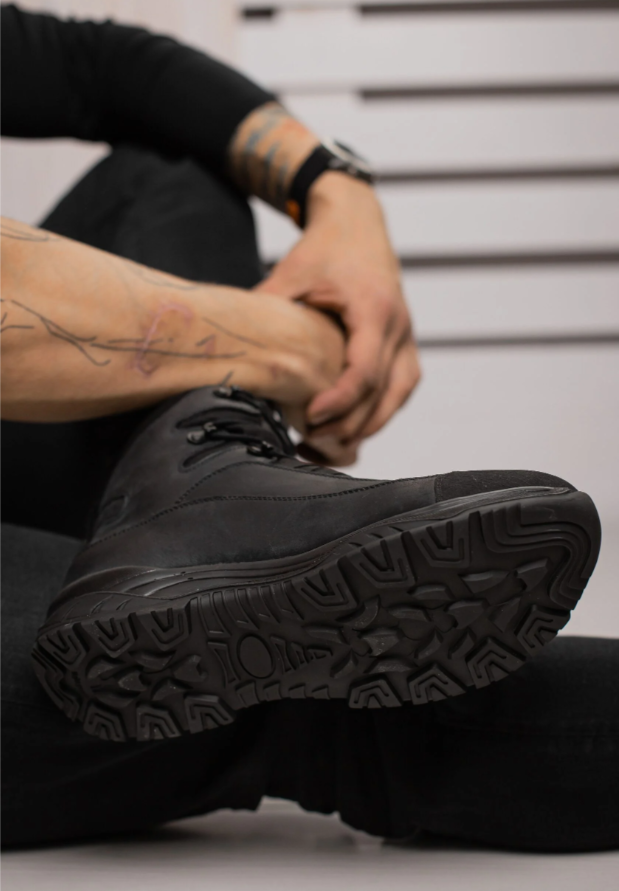 Ботинки зима Атаман р. 37 Черный (21880026) - фото 4