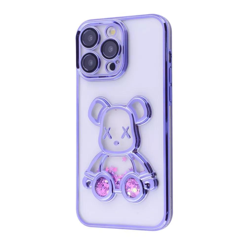 Чехол для телефона PRC Shining Bear Case iPhone 15 Pro Max Purple Чехол для телефона PRC Shining Bear Case iPhone 15 Pro Max Purple