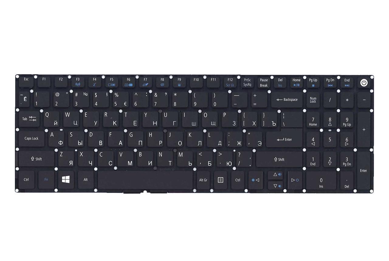 Клавиатура для ноутбука Packard Bell EasyNote TE69AP матовая (NK.I1517.007) - фото 1