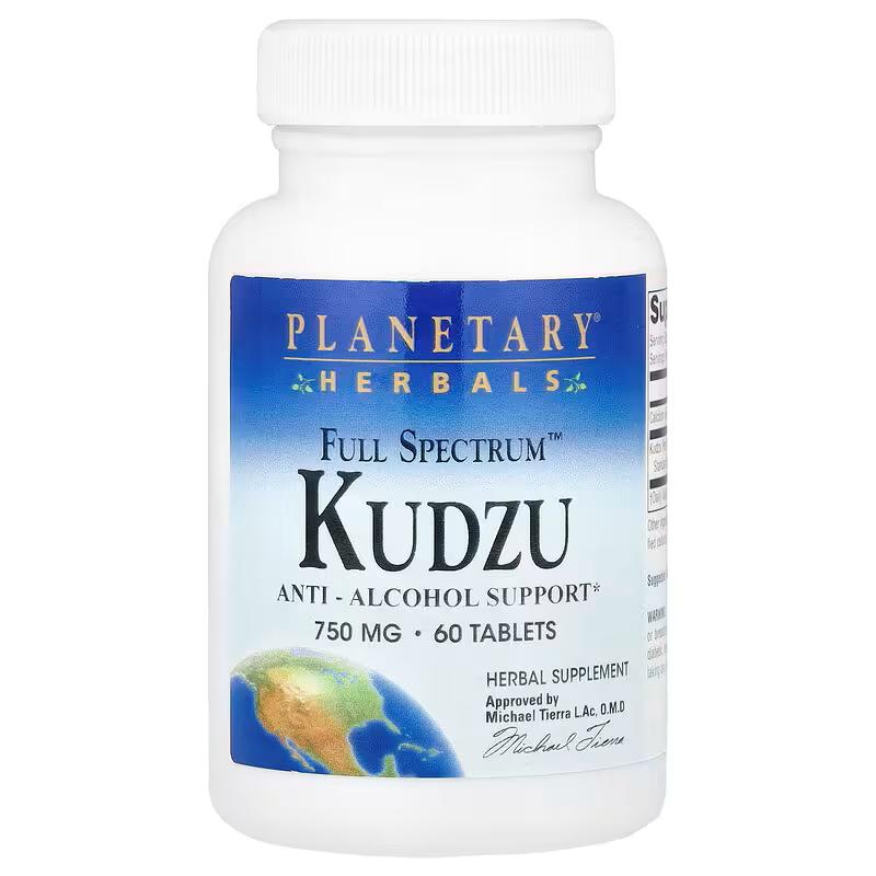 Екстракт кореня кудзу Planetary Herbals Full Spectrum 1500 м 60 таб.
