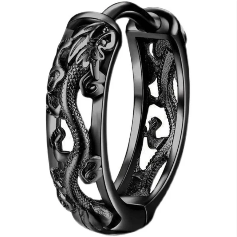 Сережки на одне вухо з Драконом 1 шт. (2823614533)